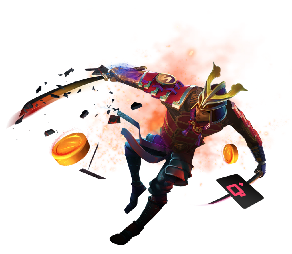 Spin Samurai warrior