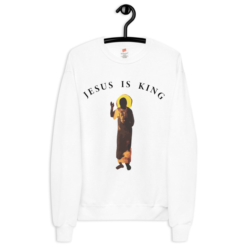 Jesus Is King Printed Sweatshirt