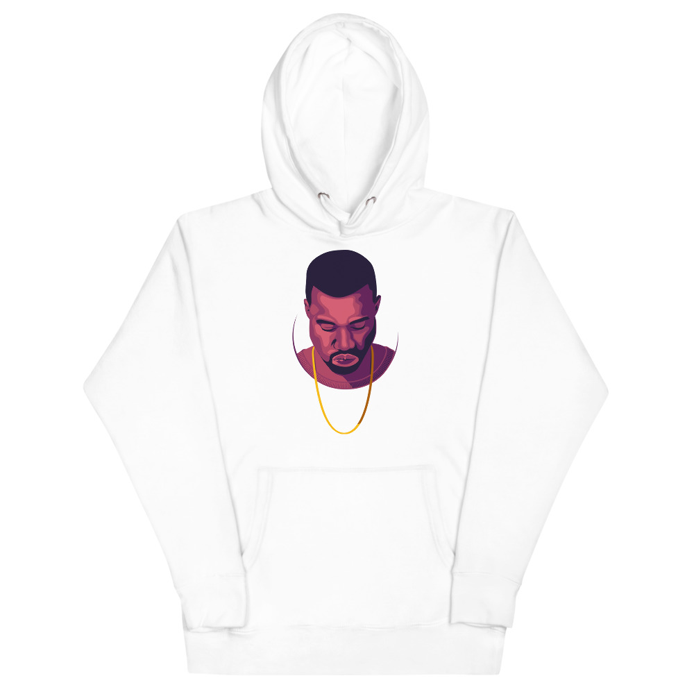 Kanye Portrait Unisex Hoodie